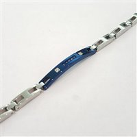 Bracciale Zancan Uomo in Acciaio Zirconia EHB103 - EHB103